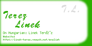 terez linek business card